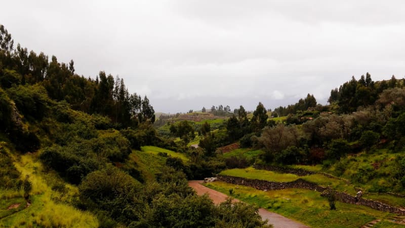 Camino hacia Puka Pukara