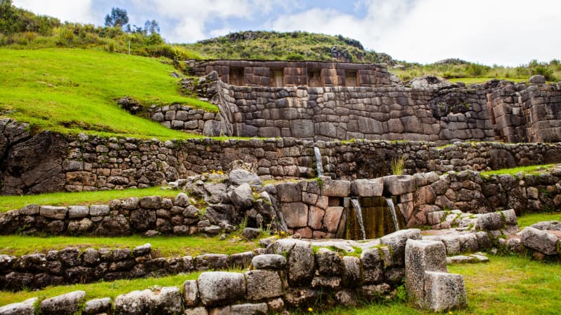 El Templo del Agua en los Andes