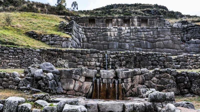 Fuente de agua de Tambomachay