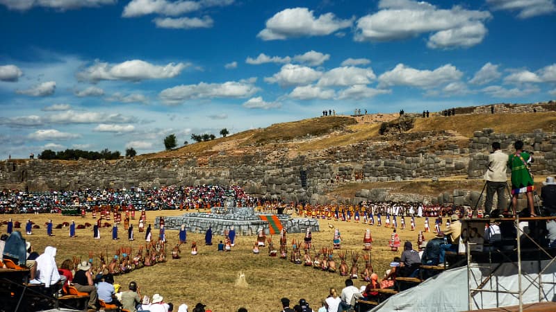 Inti Raymi en Sacsayhuamán