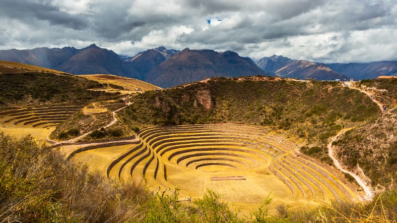 Moray El Laboratorio Agrícola de los Incas