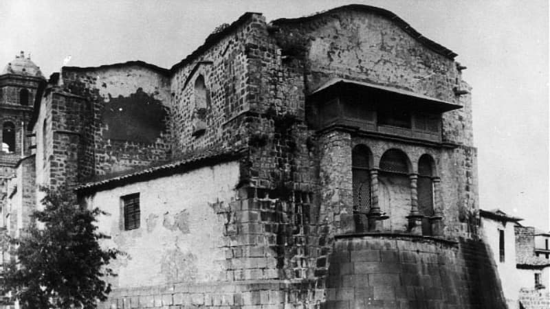 Templo de Qorikancha, centro del culto al dios Sol en el Tahuantinsuyo.