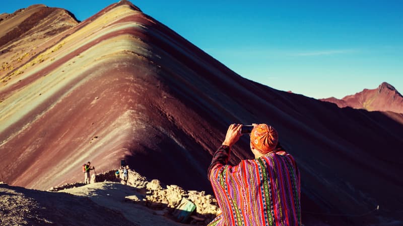 Retrato de la Montaña de Colores