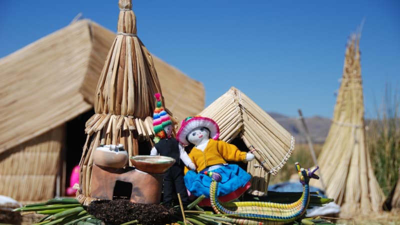 Souvenir Isla de los Uros