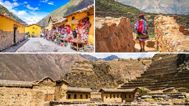 Visitas a traves de Urubamba, Ollantaytambo, Pisac